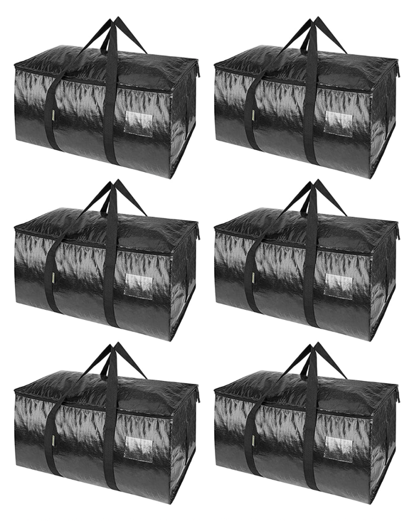 Moving Bags with Reinforced Handles